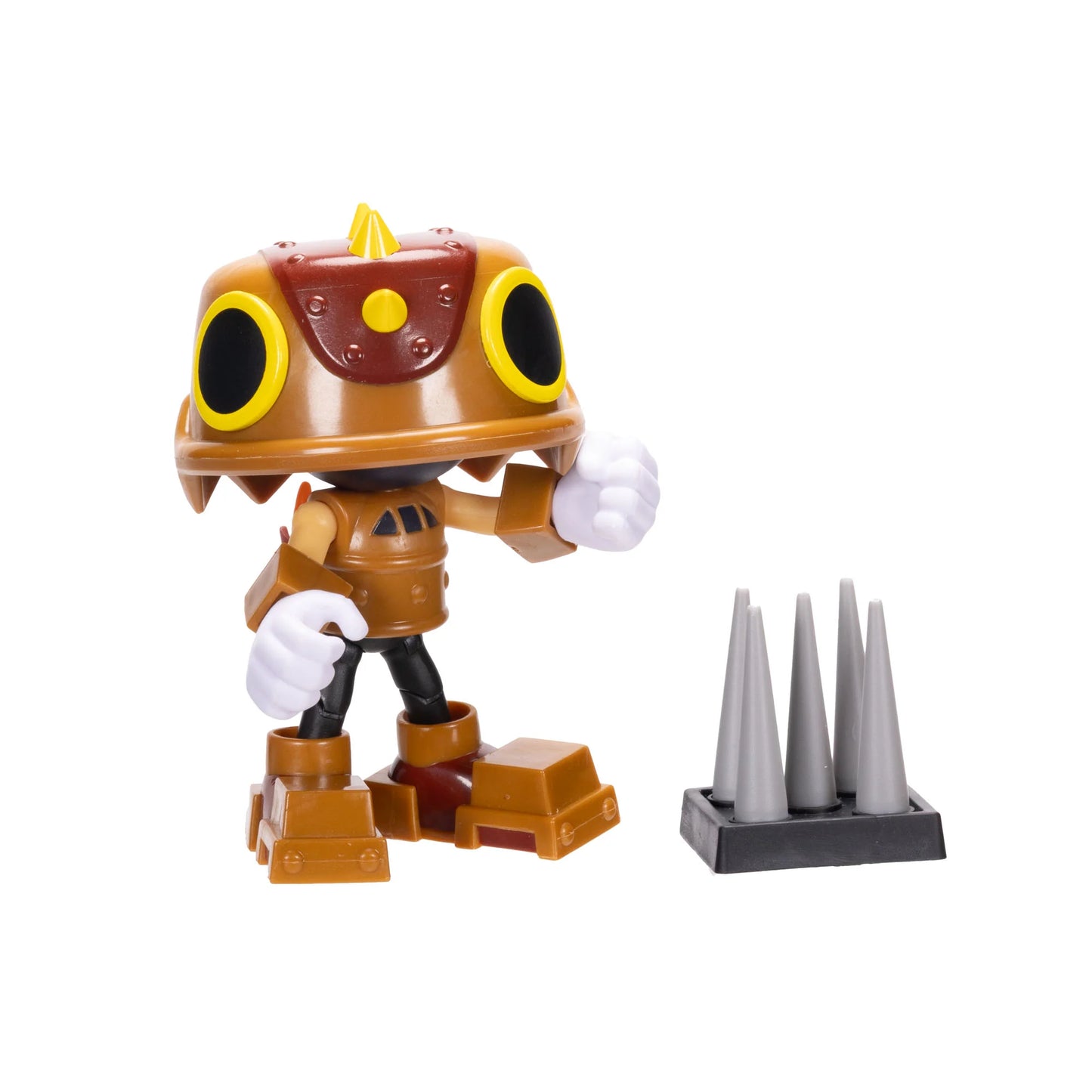 Jakks Pacific Sonic the Hedgehog Trip Action Figure with Spike Trap – 4” Toy