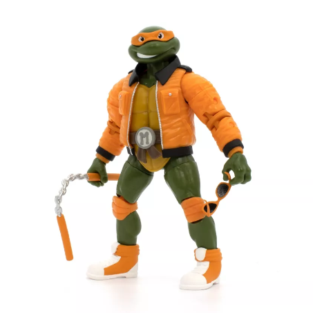 TMNT Michelangelo Windbreaker Action Figure - 1:15 Scale by Loyal Subjects