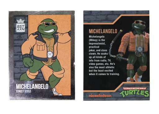 TMNT Michelangelo Windbreaker Action Figure - 1:15 Scale by Loyal Subjects