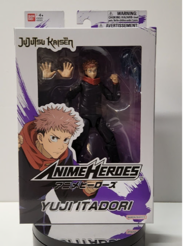 Jujutsu Kaisen Yuji Itadori 6.5" Action Figure - Anime Heroes Collectible