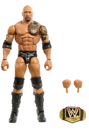 Mattel The Rock Elite Collection 6" Action Figure - WWE 2024 Wave 4