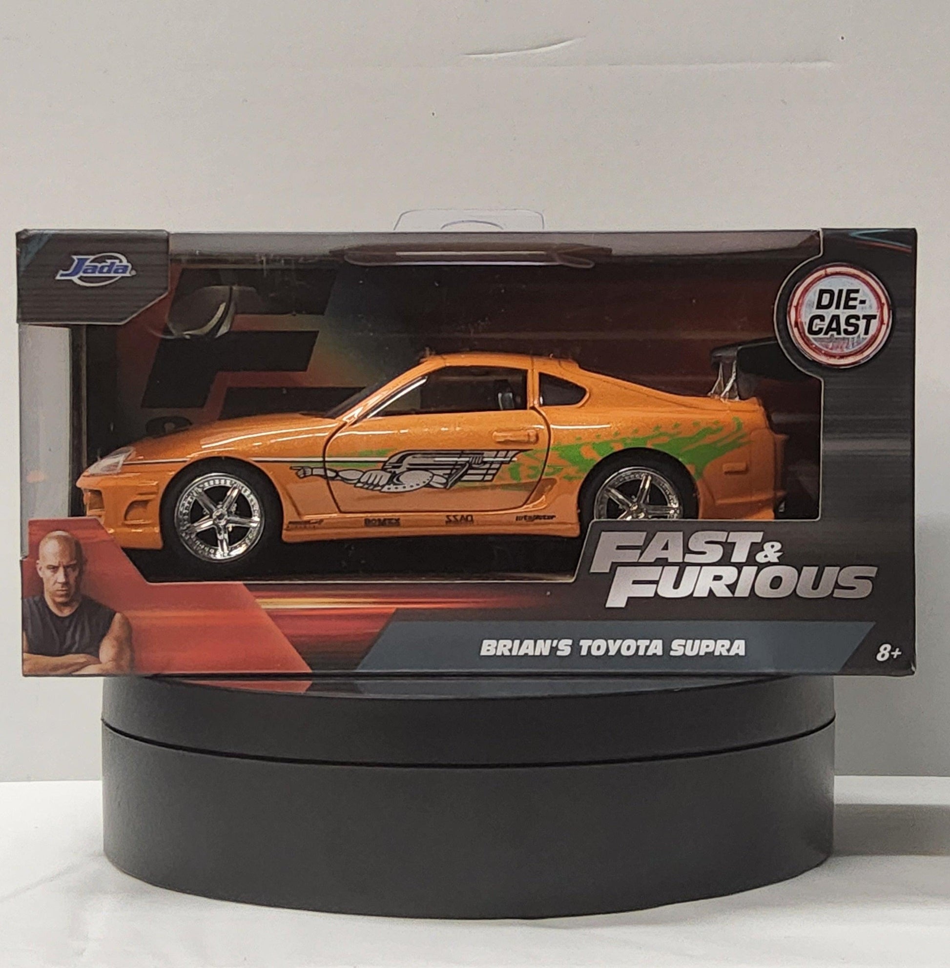 Jada - Fast & Furious - Brian's Toyota Supra Toy Sports Car - Logan's Toy Chest