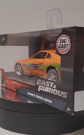 Jada - Fast & Furious - Brian's Toyota Supra Toy Sports Car - Logan's Toy Chest