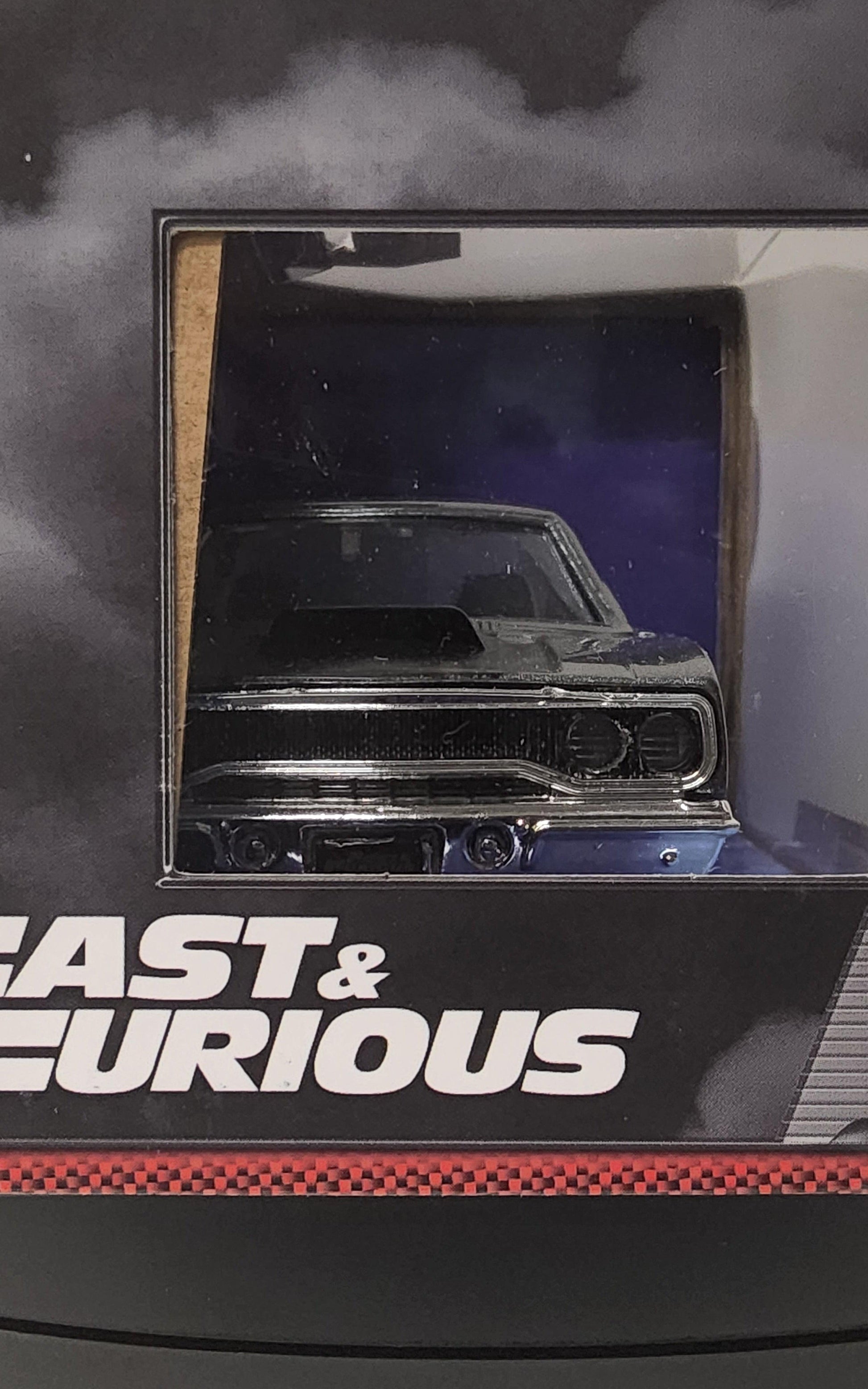 Jada - Fast & Furious - Dom’s 5inch Plymouth Road Runner in Grey - Logan's Toy Chest