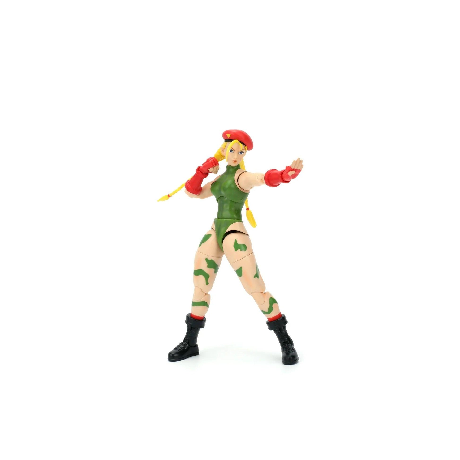 Jada Toys Street Fighter II Cammy Action Figure – 1:12 Scale w/ Accessories - Logan's Toy Chest