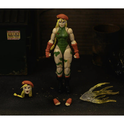 Jada Toys Street Fighter II Cammy Action Figure – 1:12 Scale w/ Accessories - Logan's Toy Chest