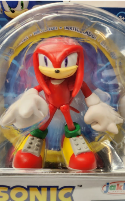 Jakks Pacific Knuckles Sonic The Hedgehog 2021 Acton Figure 2.5" - Logan's Toy Chest