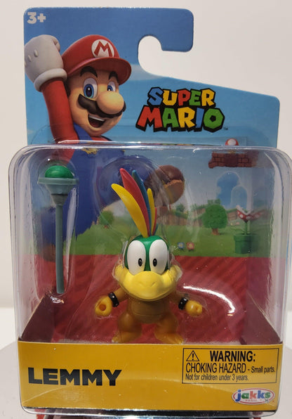Lemmy Super Mario Brothers 2.5" Action Figure - Logan's Toy Chest