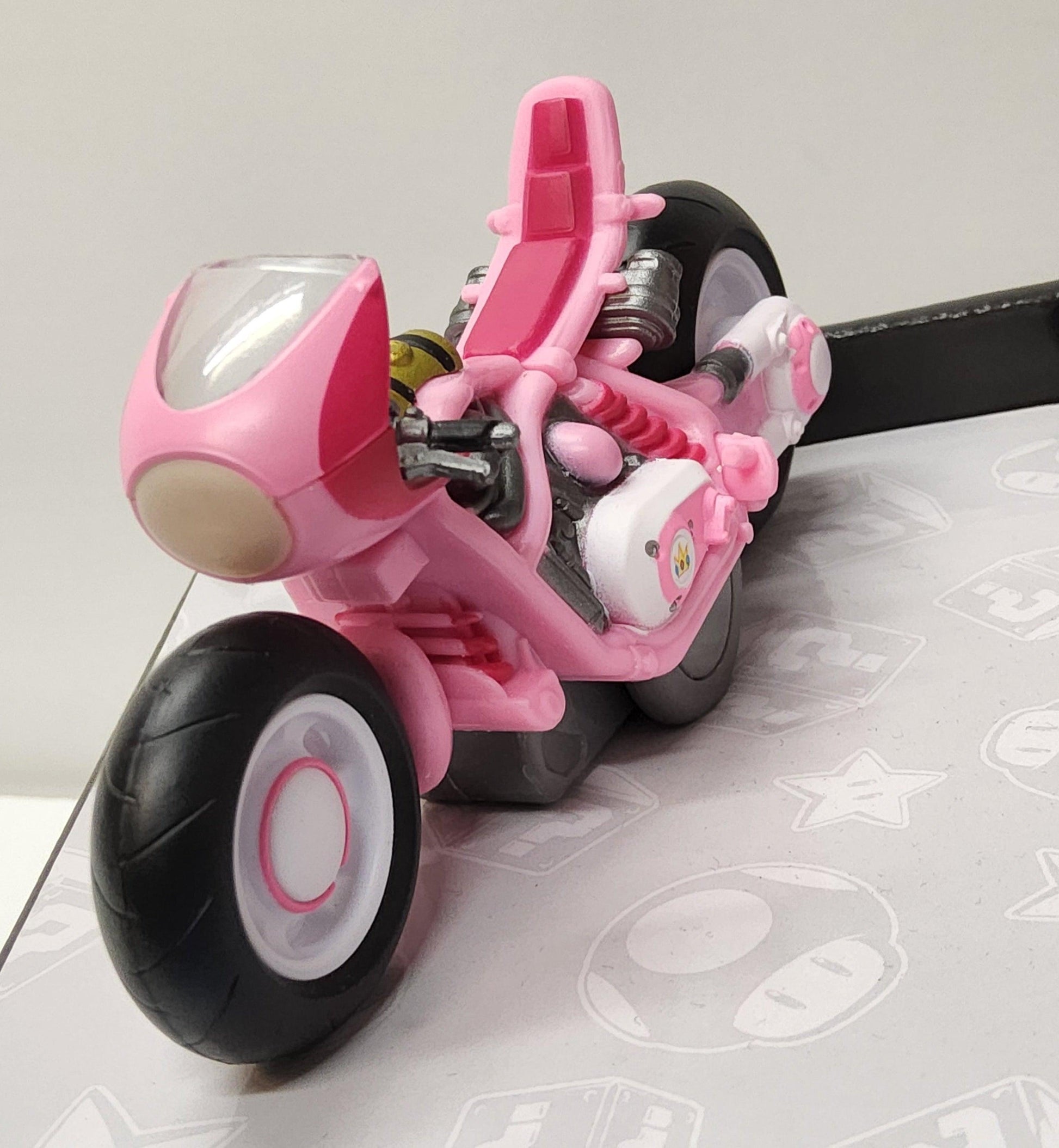 Jakks Pacific Princess Peach Super Mario Bros Racer Nintendo + Illumination Figure - Logan's Toy Chest