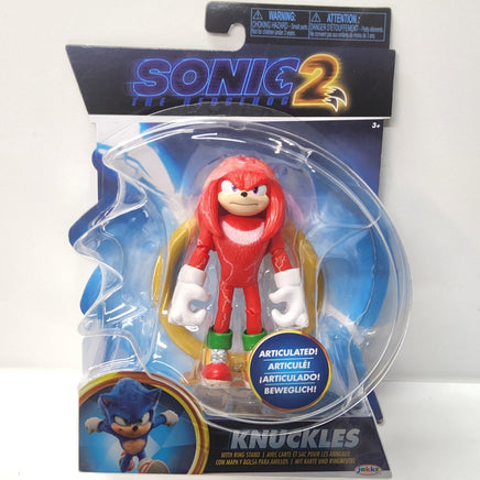 Jakks Pacific Sonic The Hedgehog Movie 2 Knuckles 4" Action Figure - Logan's Toy Chest