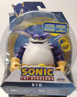 Jakks Pacific Sonic The Hedgehog 4" Big The Cat with Rings Action Figure - Logan's Toy Chest