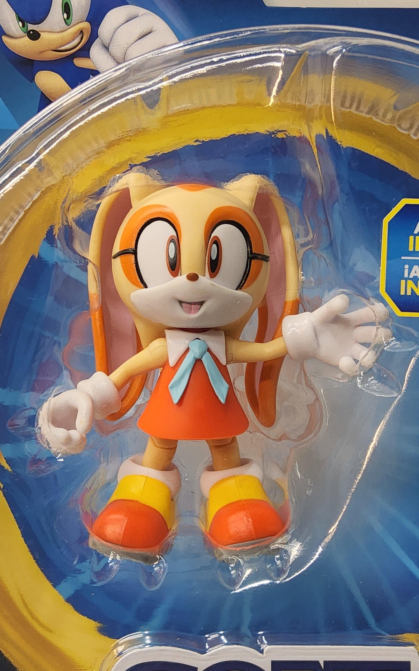 Jakks Pacific Sonic the Hedgehog Cream & Ice Cream Cone 4" Action Figure - Logan's Toy Chest