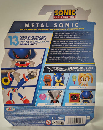 Jakks Pacific Sonic the Hedgehog Metal Sonic 4" Action Figure & Accessory - Logan's Toy Chest