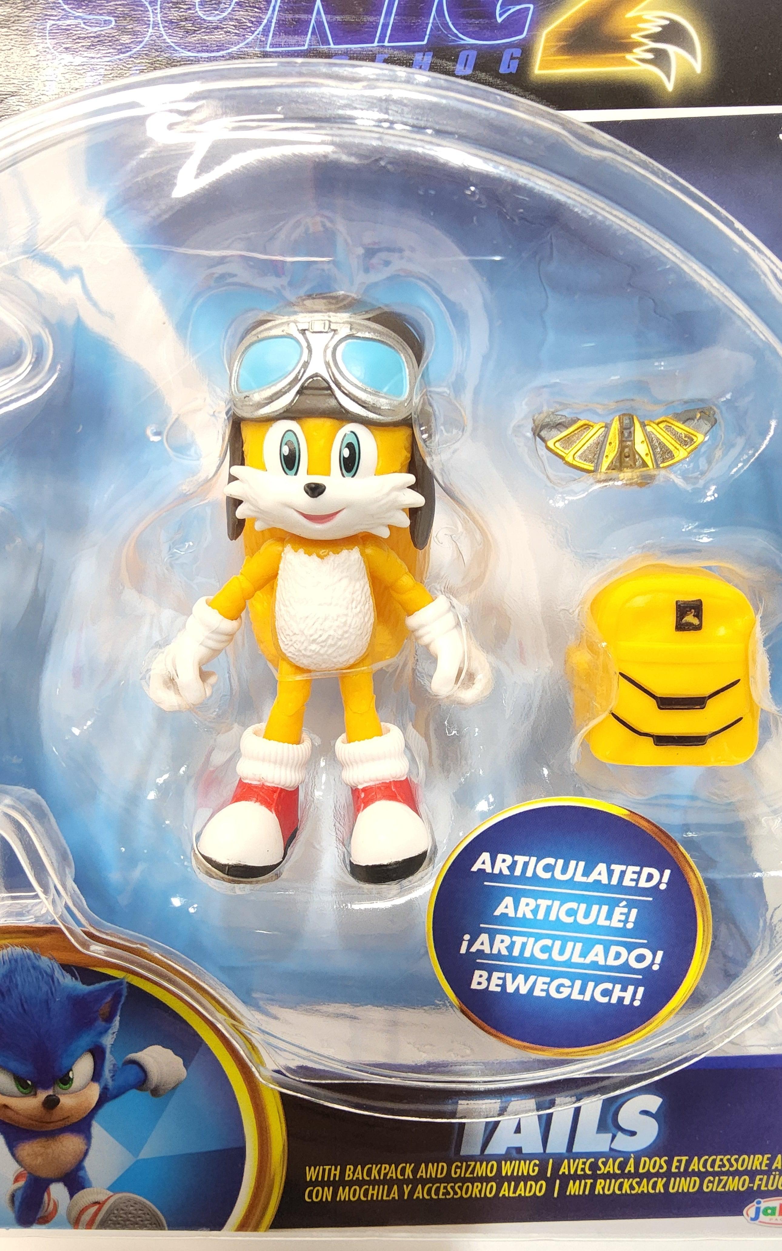 Jakks Pacific Sonic The Hedgehog Movie 2 Tails & Backpack & Gadget Acc