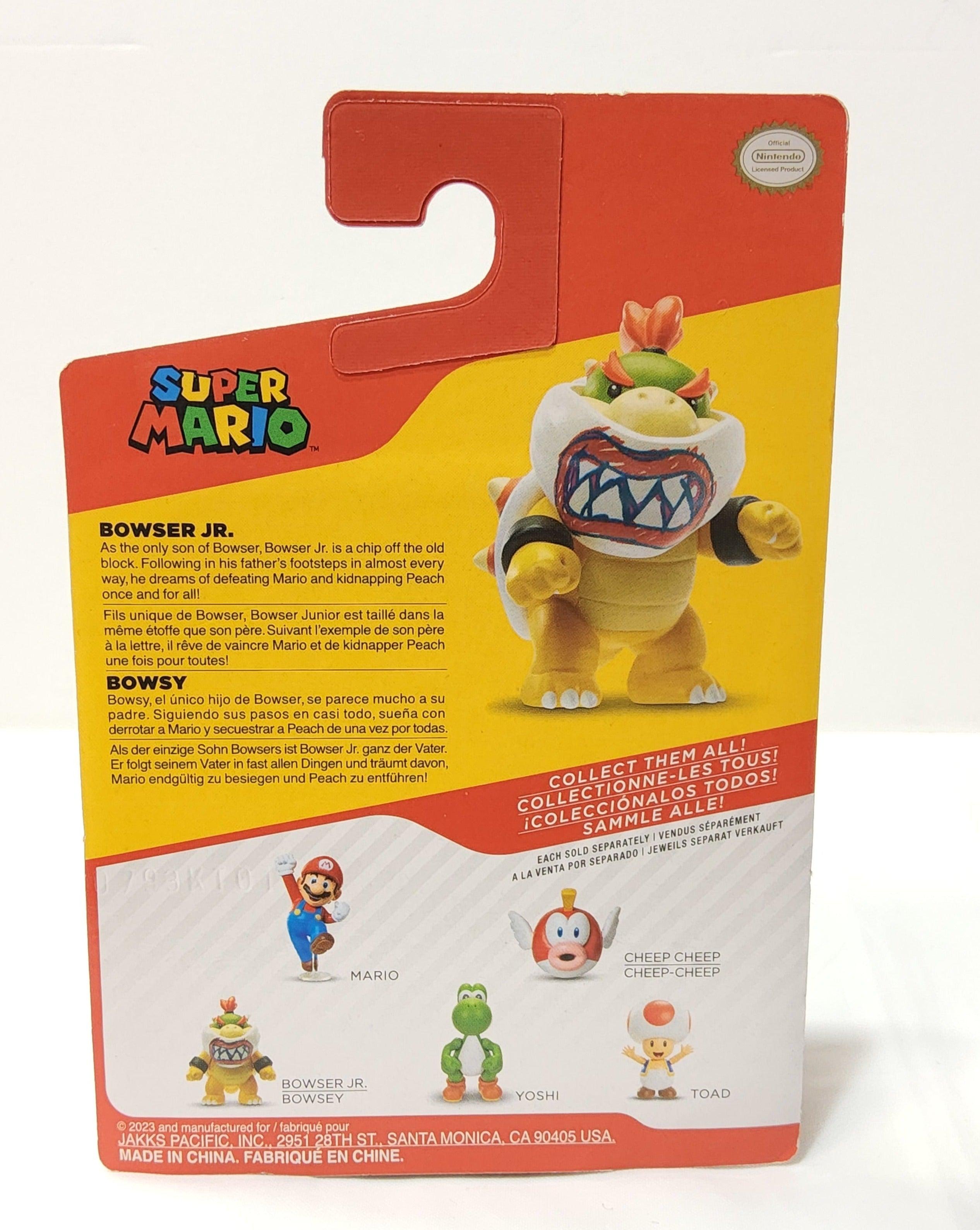 Nintendo Jakks Pacific Super Mario Brothers Super Mario & Bowser Jr. S –  Logan's Toy Chest