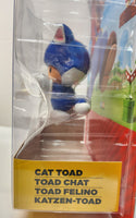 Jakks Pacific Super Mario Blue Cat Toad 2.5" & Super Bell Nintendo Toy Figure - Logan's Toy Chest