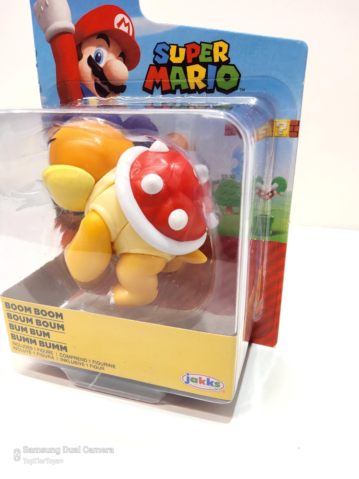 Jakks Pacific Super Mario Bros Boom Boom 2.5" Koopaling Action Figure | Collectible Toy - Logan's Toy Chest