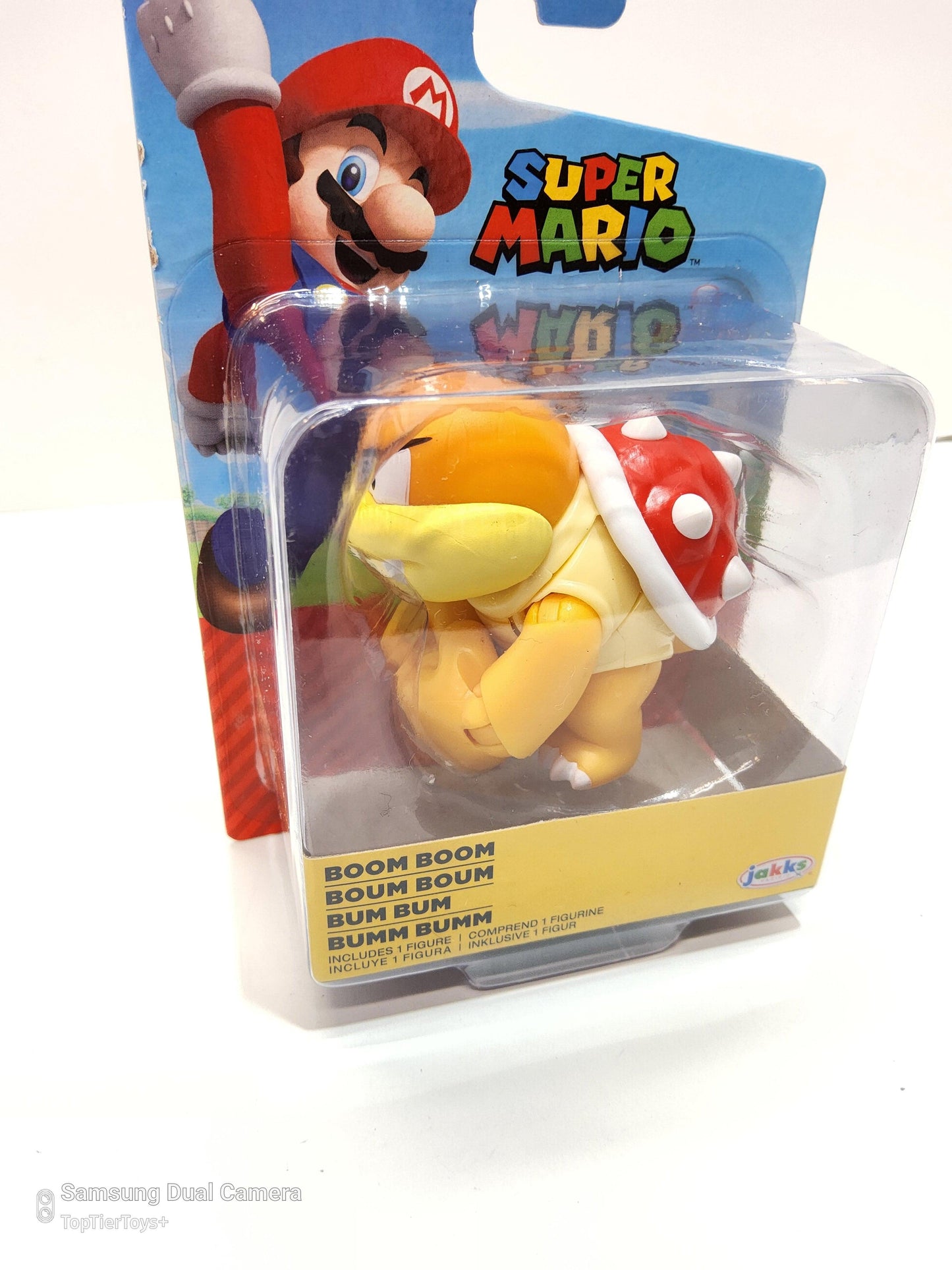 Jakks Pacific Super Mario Bros Boom Boom 2.5" Koopaling Action Figure | Collectible Toy - Logan's Toy Chest