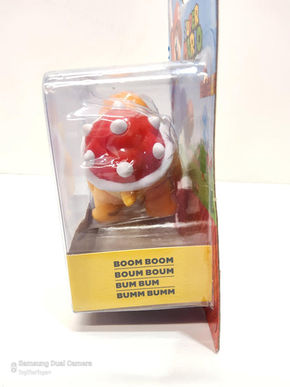 Jakks Pacific Super Mario Bros Boom Boom 2.5" Koopaling Action Figure | Collectible Toy - Logan's Toy Chest