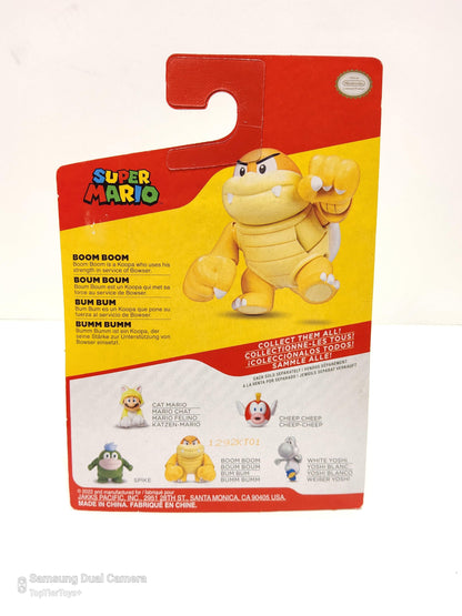 Jakks Pacific Super Mario Bros Boom Boom 2.5" Koopaling Action Figure | Collectible Toy - Logan's Toy Chest