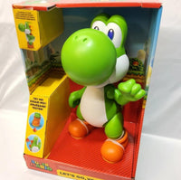 Jakks Pacific Yoshi 12" Super Mario 13 POA 20+ Sounds Music & Words Figure - Logan's Toy Chest