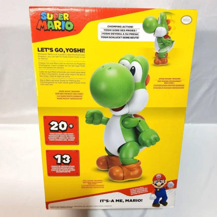 Jakks Pacific Yoshi 12" Super Mario 13 POA 20+ Sounds Music & Words Figure - Logan's Toy Chest