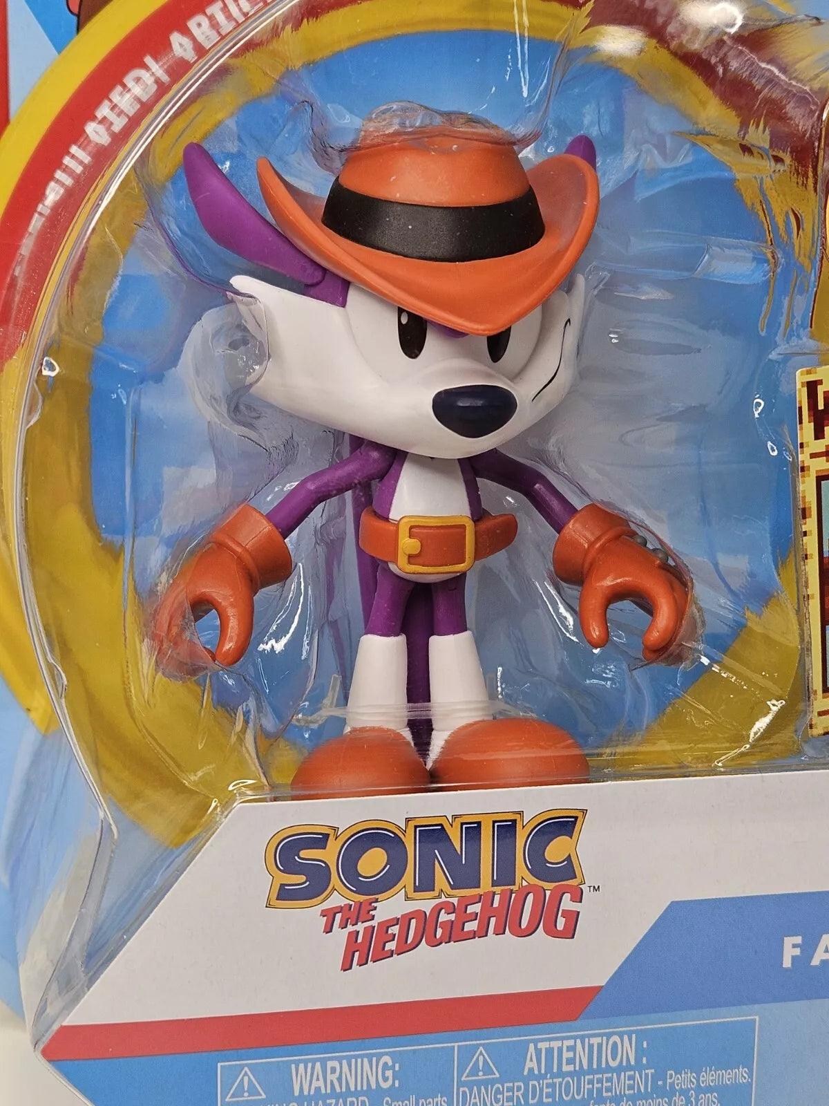 Jakks Sonic The Hedgehog FANG 4" Action Figure w/ Wanted Poster - 2024 - Logan's Toy Chest