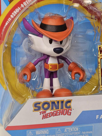 Jakks Sonic The Hedgehog FANG 4" Action Figure w/ Wanted Poster - 2024 - Logan's Toy Chest