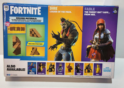 Fortnite Turbo Builder Set With Fable & Dire Action Figures Included - Logan's Toy Chest