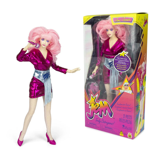 Jem & The Holograms 12" Doll | Classic Concert Edition Collectible Toy - Logan's Toy Chest