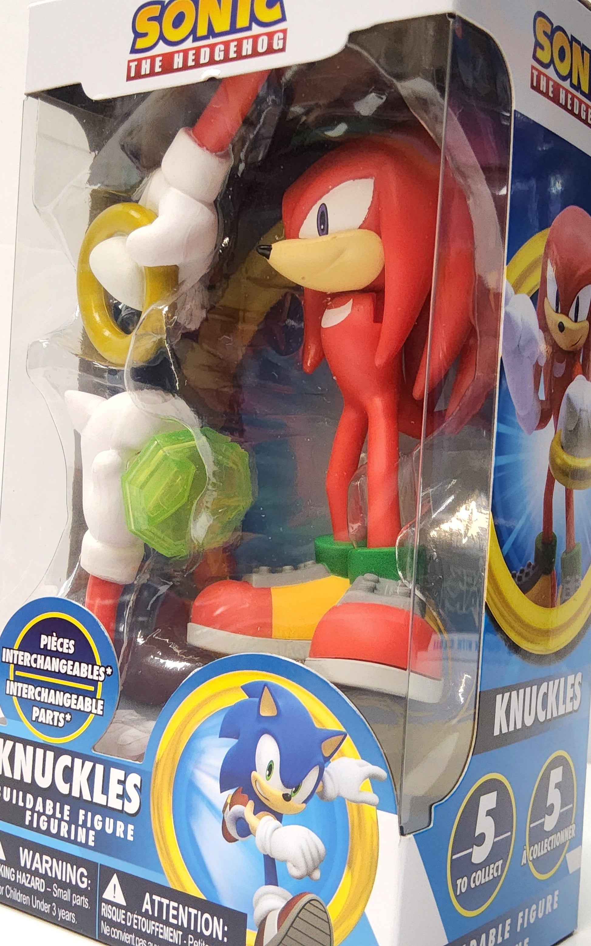 Just Toys INTL Sonic the Hedgehog Knuckles Buildable Figure Figurine - Logan's Toy Chest
