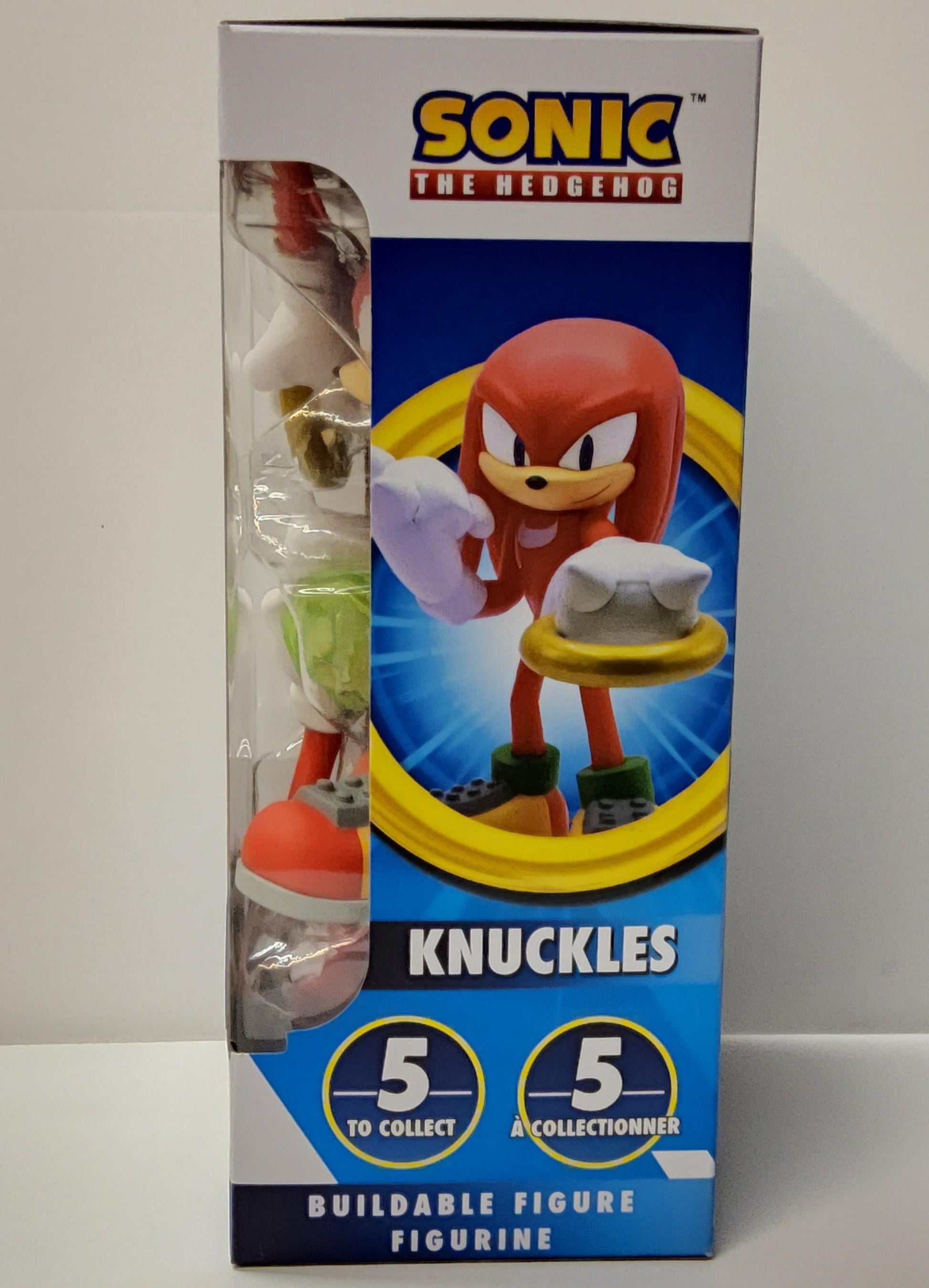 Just Toys INTL Sonic the Hedgehog Knuckles Buildable Figure Figurine w