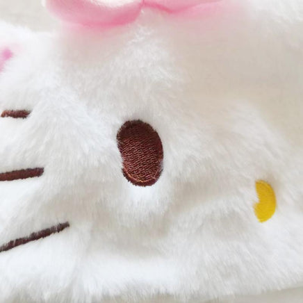 Kawaii Cotton Hat Sanrio Hello Kitty Cinnamoroll Kuromi Pompompurin Cute Anime Creative plush Ears Can Move Girls Gift - Logan's Toy Chest