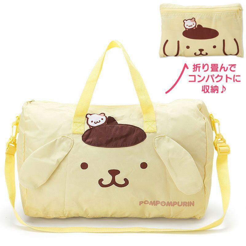 Kawaii Sanrio Hello Kitty Mymelody Cinnamoroll Folding Travel Bag Hand Duffel Bags - Logan's Toy Chest