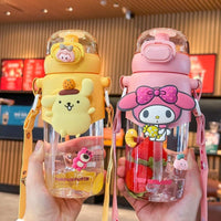 Kawaii Sanrio Kuromi Cinnamoroll My Melody & Pompompurin Water Bottle Thermos - Logan's Toy Chest