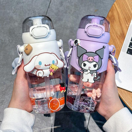 Kawaii Sanrio Kuromi Cinnamoroll My Melody & Pompompurin Water Bottle Thermos - Logan's Toy Chest