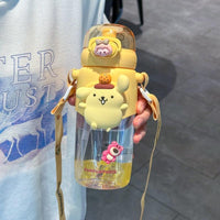 Kawaii Sanrio Kuromi Cinnamoroll My Melody & Pompompurin Water Bottle Thermos - Logan's Toy Chest