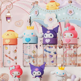 Kawaii Sanrio Kuromi Cinnamoroll Pompompurin My Melody Water Bottles - Logan's Toy Chest