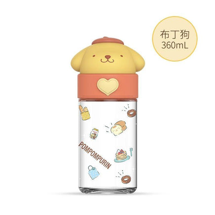 Kawaii Sanrio Kuromi Cinnamoroll Pompompurin My Melody Water Bottles - Logan's Toy Chest