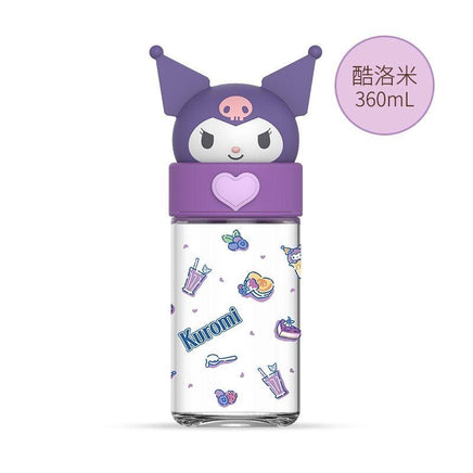 Kawaii Sanrio Kuromi Cinnamoroll Pompompurin My Melody Water Bottles - Logan's Toy Chest