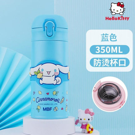 Kawaii Sanrio Portable 350ml Thermos Cinnamoroll Kuromi Insulated Water Bottles - Logan's Toy Chest