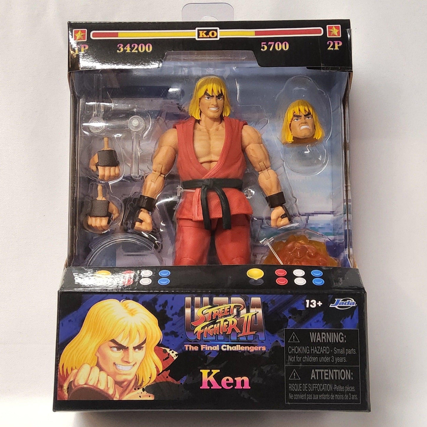 Ken 6" Ultra Street Fighter II: The Final Challengers Video Game Action Figure - Logan's Toy Chest