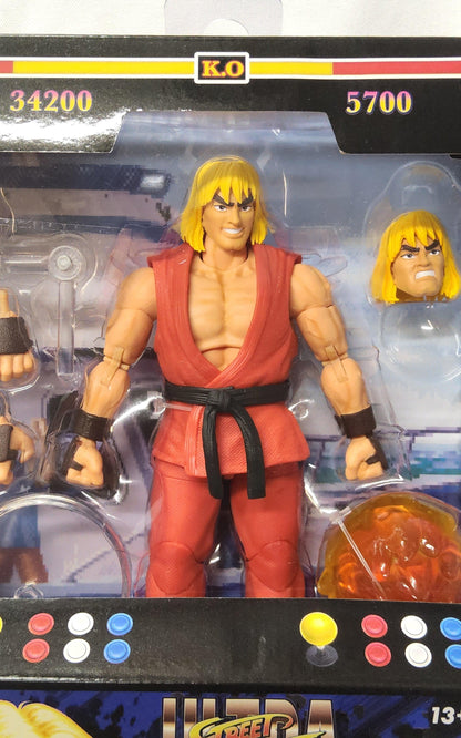 Ken 6" Ultra Street Fighter II: The Final Challengers Video Game Action Figure - Logan's Toy Chest