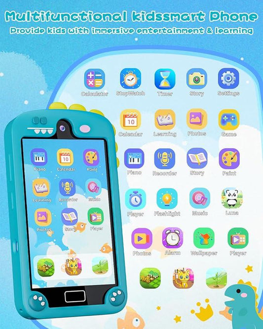 Kids Smart Phone – 4" Touchscreen, 32GB Card, Dual Cameras & 3D Hologram - Logan's Toy Chest