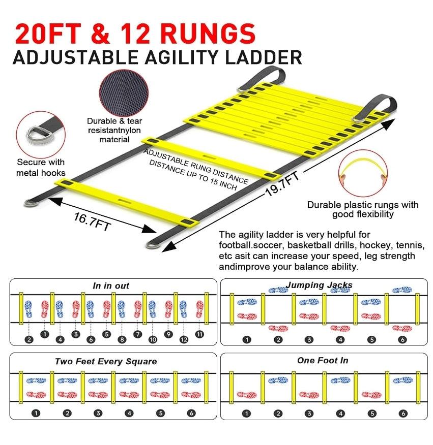 Kids Soccer Goals Set of 2 - 6x4 ft Pop Up Soccer Nets with Ball & Accessories - Logan's Toy Chest