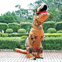 KOOY T-Rex Dinosaur Inflatable Costume | Sizes: Kids 120-145cm, Adult 150-195cm - Logan's Toy Chest