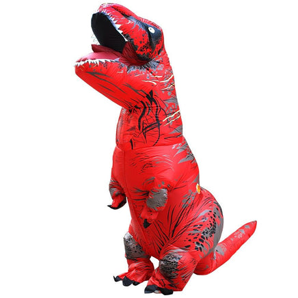 KOOY T-Rex Dinosaur Inflatable Costume | Sizes: Kids 120-145cm, Adult 150-195cm - Logan's Toy Chest