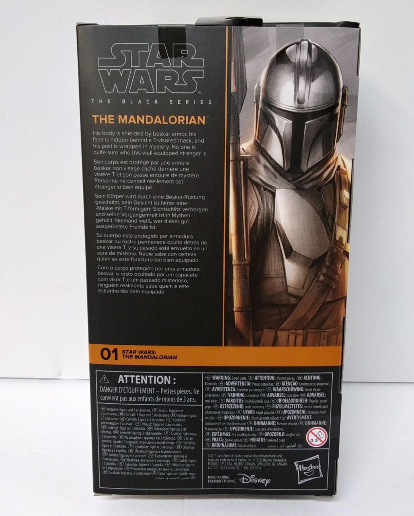 Mandalorian (Beskar) 6-Inch Disney Star Wars The Black Series Action Figure - Logan's Toy Chest