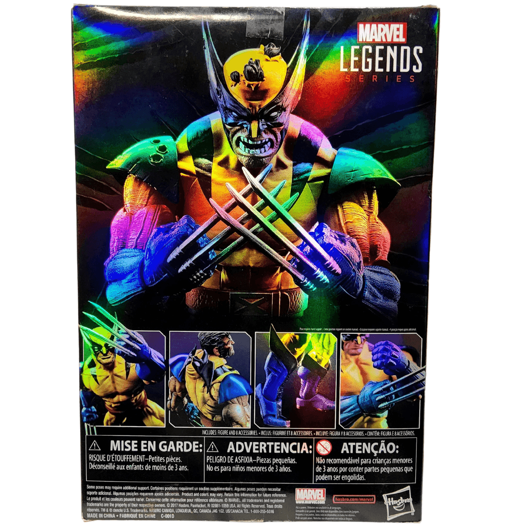 Marvel Legends 12-inch Wolverine Figure with Accessories and Articulation - Logan's Toy Chest