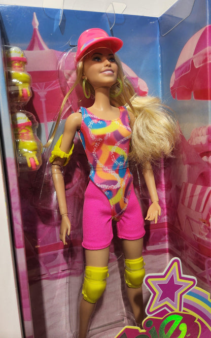 Mattel Barbie 11" Movie Barbie Doll Wearing Inline Skating Outfit Includes Skats - Logan's Toy Chest